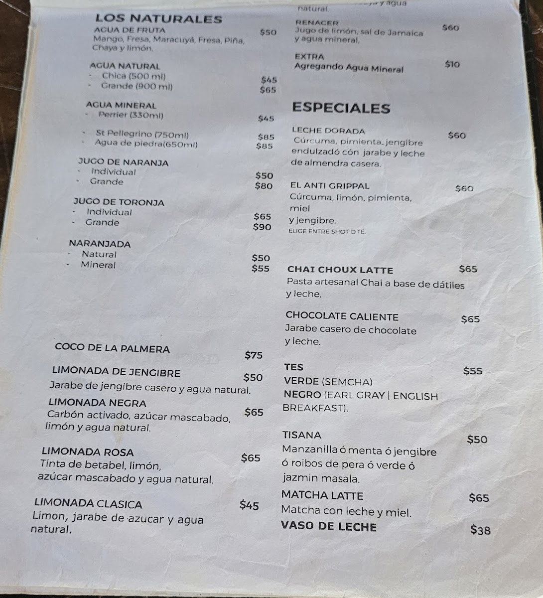 Choux Choux Café Menu - Image 3