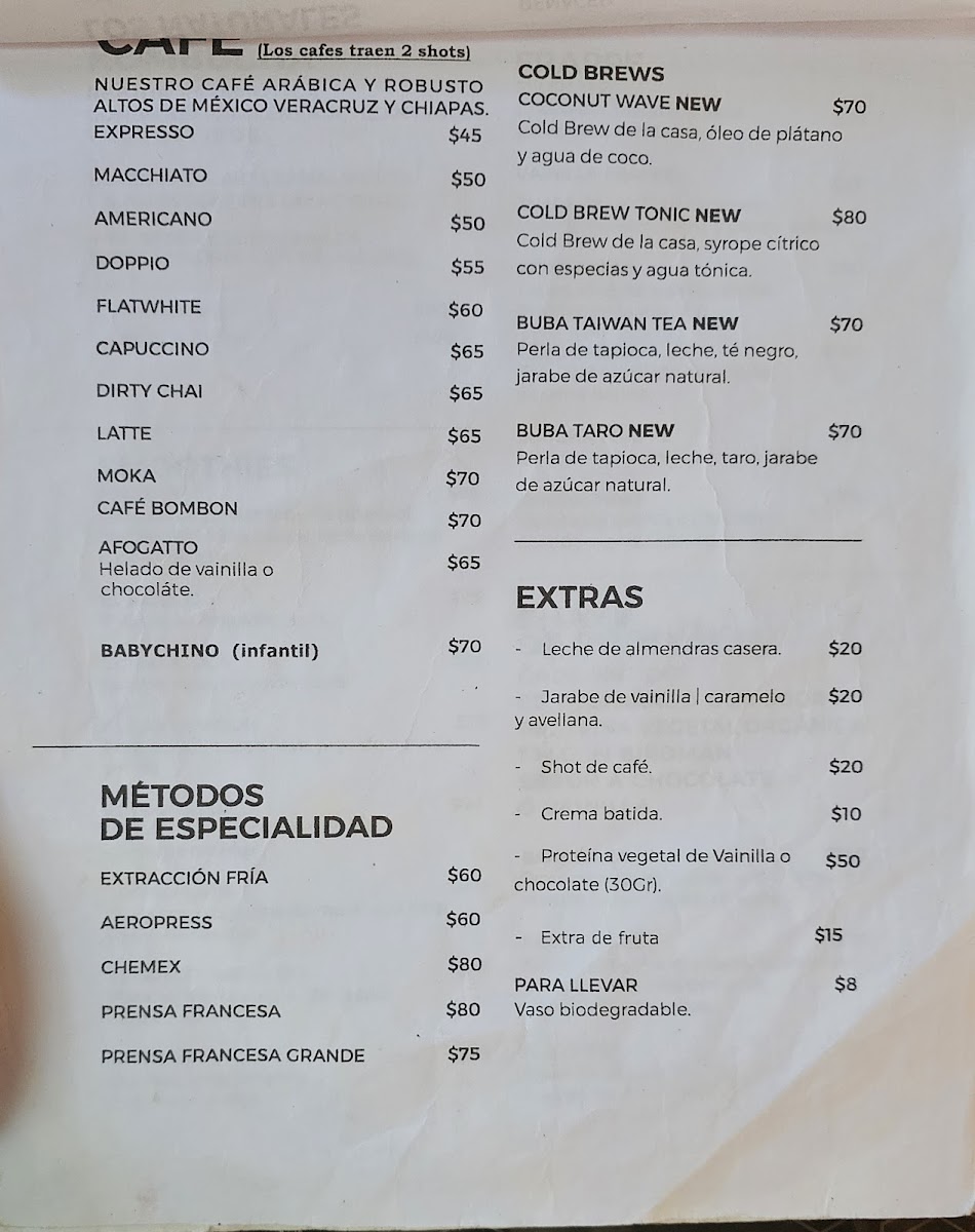 Choux Choux Café Menu - Image 4